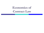 Contract Law I - Marietta College