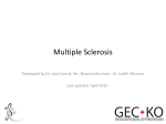 Multiple Sclerosis - Genetics Education Canada