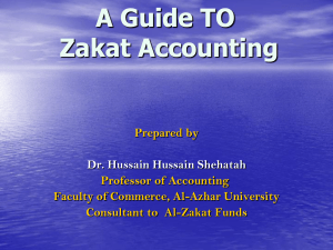 A Guide to Accounting Zakat