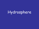 Hydrosphere - Shawlands Academy