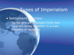 Types of Imperialism