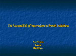 The Rise and Fall of Imperialism in French