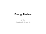 Energy Review - MrsAllisonMagee