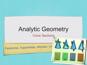 49. INTRODUCTION TO ANALYTIC GEOMETRY