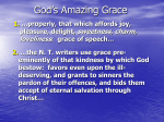 God`s Amazing Grace