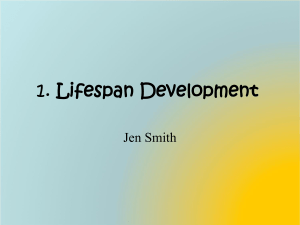 Lifespan Development - dcwestsocialstudies