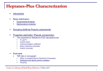 Heptanes-Plus Characterization Introduction