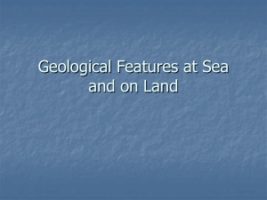 Geology of the Sea Floor