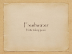Freshwater Notes