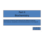 Part II Biochemistry