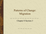 Patterns of Change: Migration