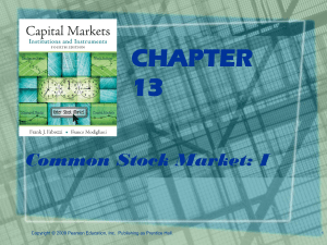 Fabozzi_CM4_Chapter13(equitymarkets)