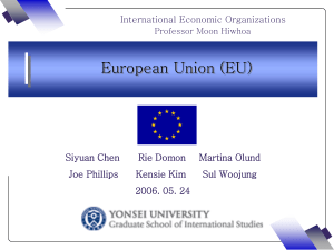 EU is an intergovernmental and supranational