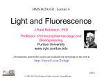 Lecture 4 - Purdue University Cytometry Laboratories