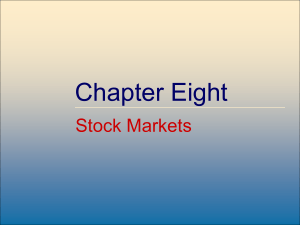 Stock Markets