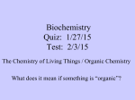 Unit 3 Biochemistry