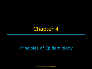 epidemiologic method
