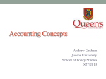 The purposes of accounting