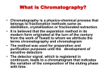 What is Chromatography?