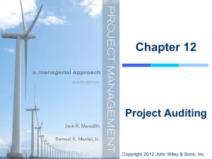 Project Auditing