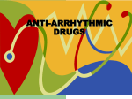anti – arrhythmic drugs class i: sodium channel blockers