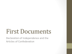 First Documents - HIStorythebigpicture