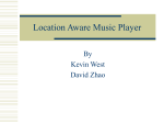 Location Aware Music Player