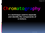 Chromatography (Principles and Classifications)