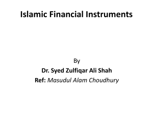 Social wellbeing criterion for Islamic banks