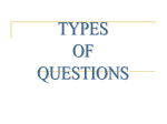 types_of_questions