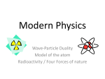Modern Physics - Northwest ISD Moodle
