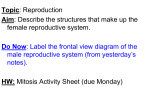Topic: Reproduction
