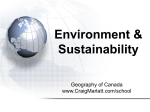 Slideshow on Environmental Sustainability