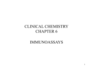 CLINICAL CHEMISTRY CHAPTER 5