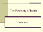 The Founding of Rome