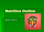 nutrition outline