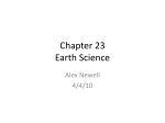 Chapter 23 Earth Science