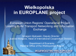 Wielkopolska in EUROPLANE project