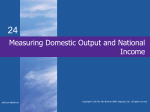Measuring Domestic Output and National Income