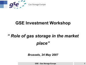 PPT - Gas Infrastructure Europe