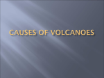 Causes of Volcanoes