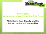 The Impact of Methamphetamine in Kern County: A Preliminary Study