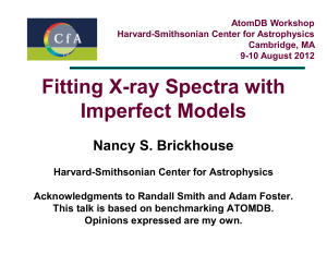 Fitting X-ray Spectra with Imperfect Models