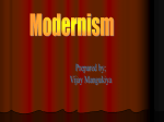 What is Modernism?
