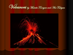 Volcanoes by Marida Torosyan and Ani Tashyan
