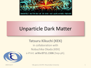 Unparticle_Dark_Matter_(GUT07)
