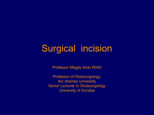 Surgical incision