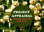 FIN APPRAISAL Agriculture Projects