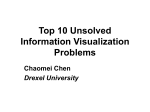 Top 10 Unsolved Information Visualization Problems