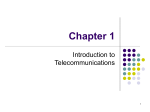 Chapter 1 Introduction to Telecommunications